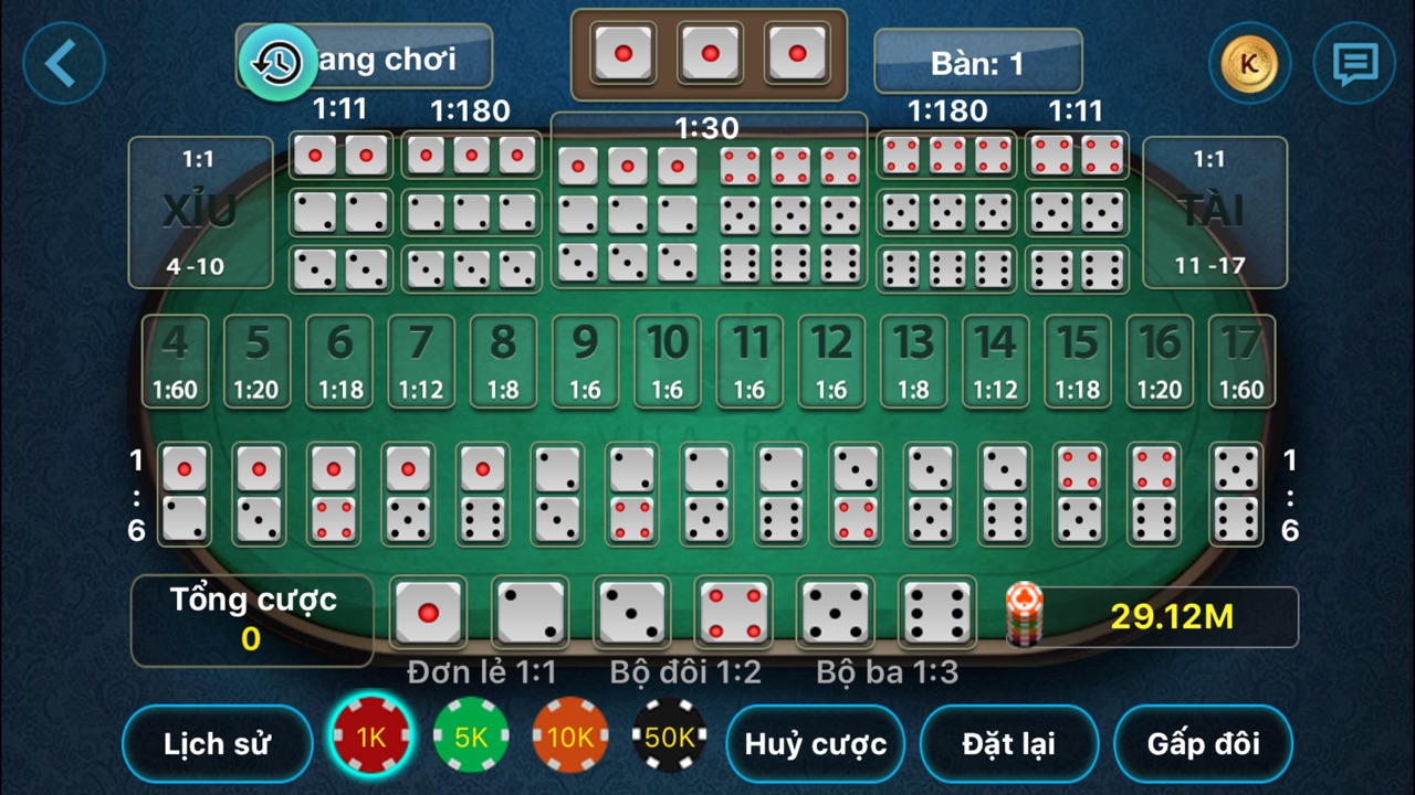 Tài xỉu game 188BET: Khám phá và chiến lược chơi hiệu quả